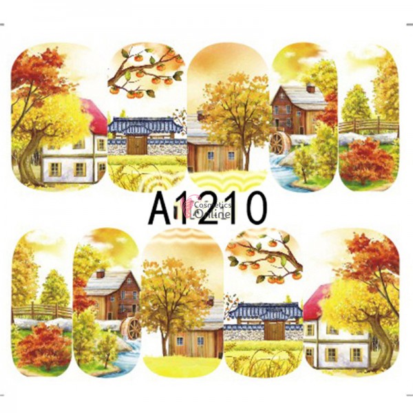 Stickere cu Apa pentru unghii cod A1210